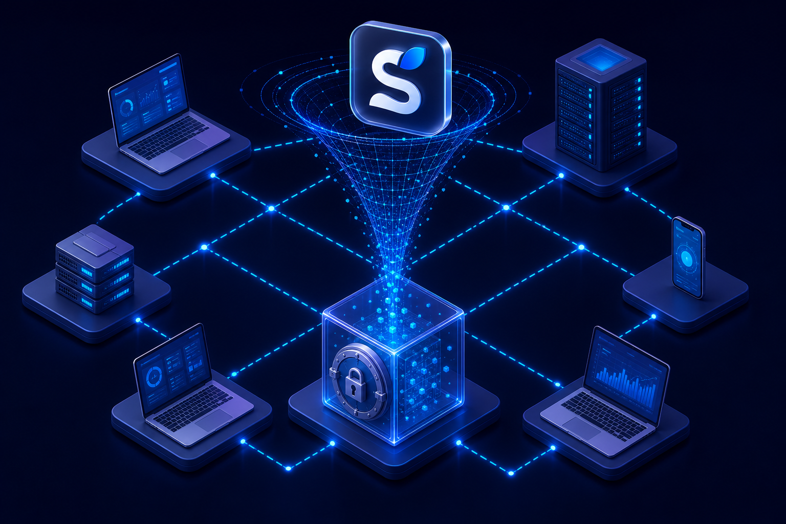Encrypted payment intent sealed inside an off chain privacy vault with Shildo network nodes